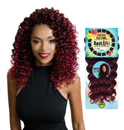 RastAfri Fiji Curl Crochet Braid Hair